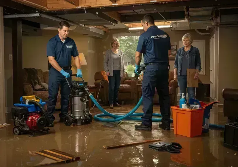 Basement Water Extraction and Removal Techniques process in Sinton, TX